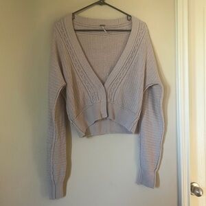 Free People cardigan/top